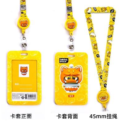 China China Suppliers Card Holders Students ID Card Holder Advertising Cardboard Poster In Public Transportation School Bus Small Fashionable Waterproof Credit Card Holder With Cute Cartoon for sale