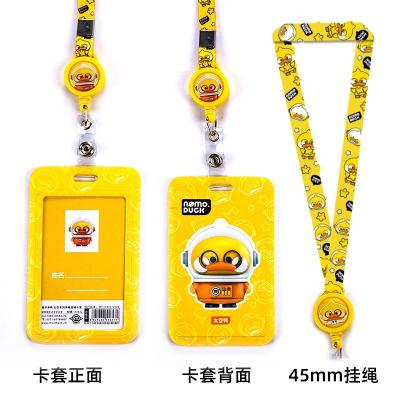 China Hardcover Advertising In School Bus Public Transportation Blocking Id Card Badge Holder Plastic Sleeve for sale