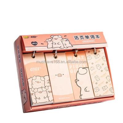 China Eco-Friendly Kawaii Mini Spiral Notepads For Students Portable Cartoon Cute Notebooks for sale