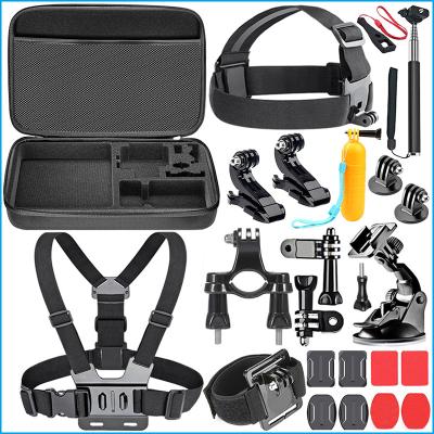 China 25-in-1 Camera Accessory Bundle Sports Camera Accessory Bundle for Gopro Hero 9 K-5 for sale