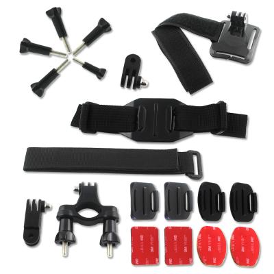 China Camera Accessories Bundle For Go Pro Session Bike 20-in-1 Accessories Bundle For Go Pro 9876 K-37 for sale