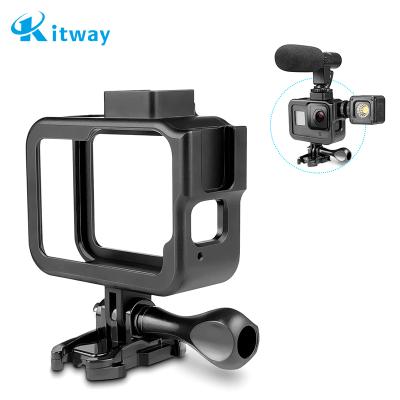 China Kitway Protective Sight Case For GoPro Hero 8 Action Camera Black Frontier Cover Housing Mount Go Pro Hero 8 Accessory Accessories X-441 for sale