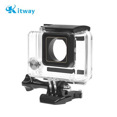 China Waterproof PC+Metal Skeleton Housing 35m (100% Test) For Hero 4GB Pro Housing 3+ Waterproof Case for sale