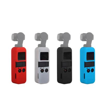 China Can Fit for Osmo Pocket Camera Colorful Silicone Cover Case for DJ i OSMO Pocket Gimbal for sale