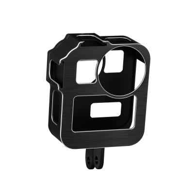 China Camera Frame Housing Shell Case Cover CNC Aluminum Alloy Protective Cage For GoPro Max Panoramic Sports Camera for sale