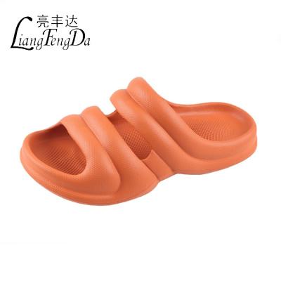 China Fashion Trend Wholesale Cheap Non-slip Thick EVA Slippers For Women Soft Single Chamber Slides Ladies Sandals for sale