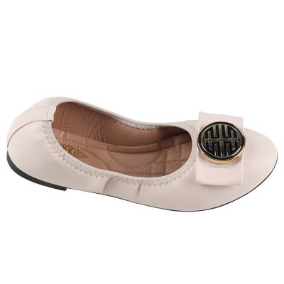 China Others OEM Factory Women's Comfortable Flats Shoes Cute Elegant Women Ballet Flats For Women for sale