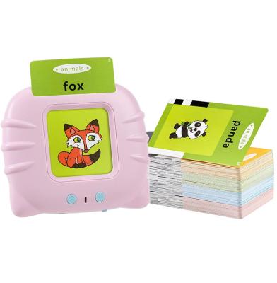 China Safe Talking Flash Card Flashcard Learning Toy Speech Therapy Letter Toddler Girl Toddler Child 1 2+ 3 For 4 5 6 Year Old Card With Autism for sale