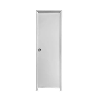 China Waterproof Cheap Price Simple Design Indoor Bathroom Door Plastic Waterproof upvc Door for sale