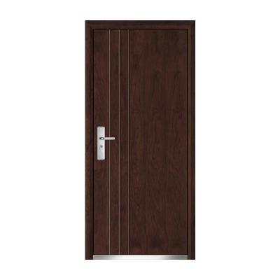 China Anti-Theft Customization Fire Proof 1.5 Hour Fire Rated Emergency Door Hotel Apartment Steel Door Fire-Proof Door for sale