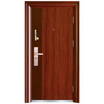 China Anti-Theft Wholesale Cold Rolled Steel Plate Security Outdoor Iron Door Security Door for sale