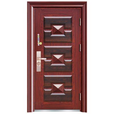 China Anti-Theft Custom Modern Design Entrance Iron Gate Steel Security Door for Apartment for sale