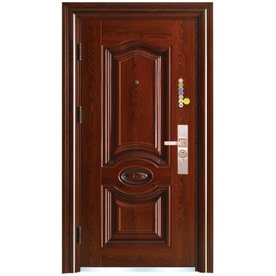 China Anti-Theft Wholesale Home Outdoor Door High Quality Iron Door Exterior Security Door for sale