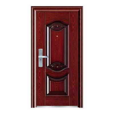 China Anti-Theft Factory Modern Design Iron Front Entry Door Apartment Security Door for sale