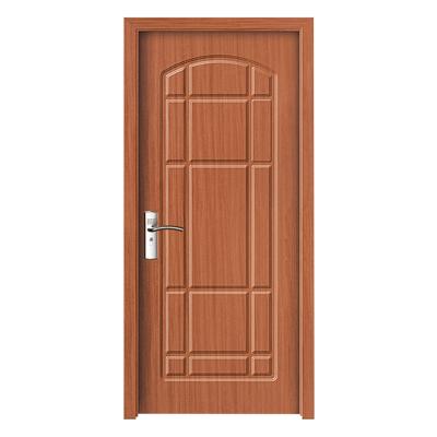 China Sound Insulation Wholesale Price Residential PVC Door Soundproof Interior Solid Wood Door for sale