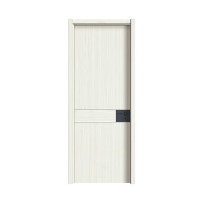 China Sound Insulation Wholesale minimalist design interior wooden door soundproof melamine solid wood door for sale