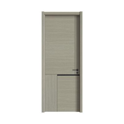 China Sound Insulation Customization Interior Soundproof House Doors MDF Solid Wood Doors Melamine Door for sale