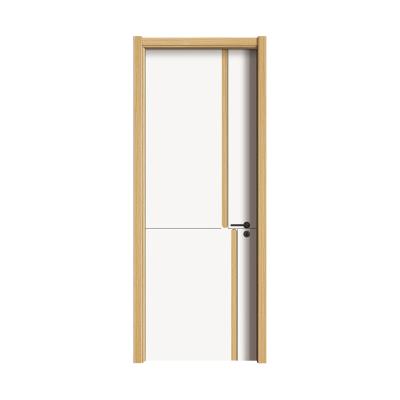 China Sound Insulation China Supplier Wholesale Latest Design Wooden Door Interior Door Room Door for sale