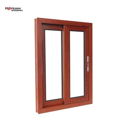 China Custom Wood Screen NFRC AS2047 Standard Folding Aluminum Sliding Window for sale