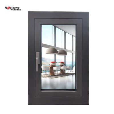 China Folding Screen FL Approved Standard AS2047 Bullet Proof Glass Casement Aluminum Window for sale