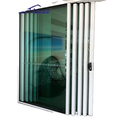 China Modern superhouse 24 inches large size exterior door aluminum glass doors for sale for sale