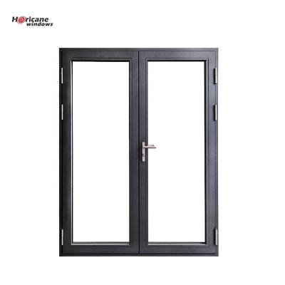 China Modern aluminum hinged double door for sale