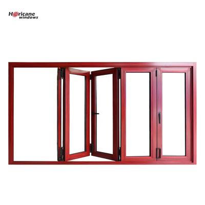 China Modern Superhouse Used Commercial Glass Door NFRC AS2047 Standard Aluminum Bi Folding Doors For Home for sale