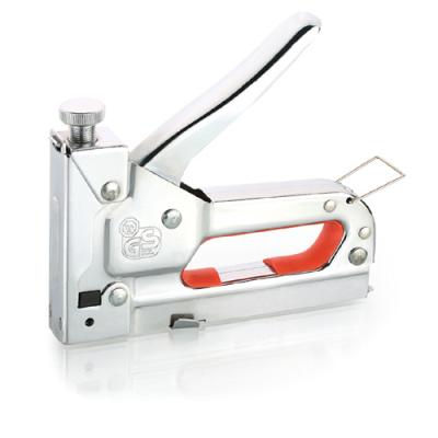 China Heavy Duty Metal 3 Way Staple Gun Tacker, Staple Gun, 3 in 1 Manual Nail Gun for sale