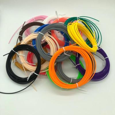 China PLA 5MX20 colors PLA material pla filament for 3d printer AC line for sale