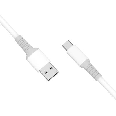 China Factory Custom Quick Charge + Data Transfer USB Cable Soft Liquid Rubber Android IOS TYPE-C For Mobile Phone Charging Data Cable for sale