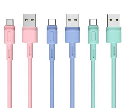 China Multi Function Data Transfer Cable Around Wire Band Multicolor USB Data Cable For Type-C Phone Charger 5A Fast Charging Data Cable for sale