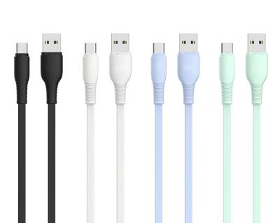 China Flat Wire Charger Phone Micro USB Data Android Cable And High Speed ​​Charging Cable For iPhone for sale