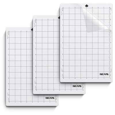 China Nicapa Cutting Mat For Silhouette Cameo 4/3/2/1 Standard-Handle 12x8 3pack Adhesive&Sticky Non-Slip Cut Accessories Set Mats Other for sale