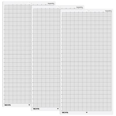 China Nicapa StandardGrip 12x24 Inch Cutting Mat Crafts 3Mats for Silhouette Cameo 3/2/1 for sale