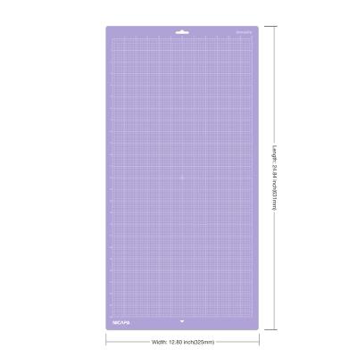 China Crafts Nicapa Strong-Grip 12x24 1pack Cutting Mats For Silhouette Cameo 4/3/2/1 Non-Slip Adhesive&Sticky Purple Cut Mats for sale