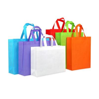 China Best Selling Eco Friendly Recycled White Bag Recycled Buy Handled Custom Non Woven Bags Logo Print for sale