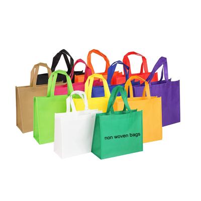 China Reusable wholesale reusable biodegradable packaging polypropylene tnt bag party shopping nonwoven bags for sale