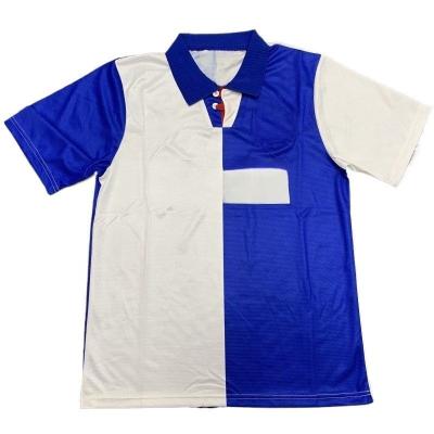 China Sets 94-95 Blackburn style jerseys retro football uniforms for sale