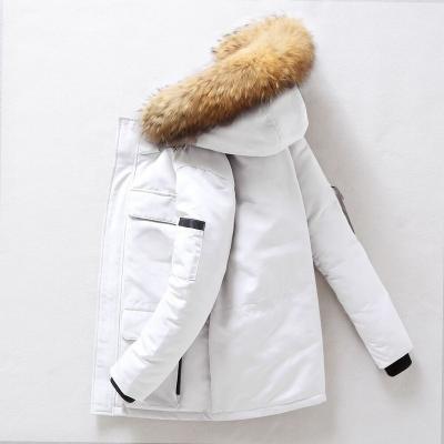 China Waterproof 2023Custom Clothing Canada Plus Size Women Mens Winter Jacket Puffer Coats Hooded Goose Down Jacket Outdoor Winter Jackets for sale