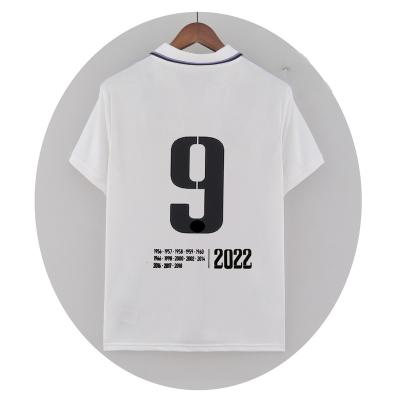 China Quick-drying Madrid 2023-2024 new football wear football jersey Alaba football away shirt fan version uniform for sale