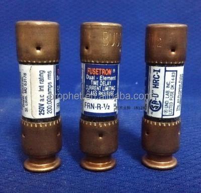 China (Cartridge Glass Fast Fuse Time Delay Fuse 0.5A 250V) FRN-R-1/2 High Voltage for sale