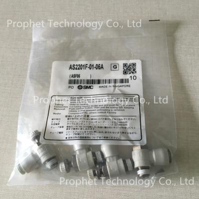 China SMC Pneumatic Fittings of Flow Control Equipment Speed ​​Controllers for General Purposes AS2201F-01-06A AS2201F-01-06A for sale