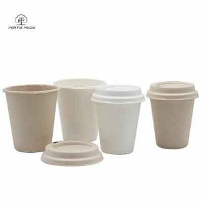 China DOUBLE WALL Biodegradable Disposable Single Wall Double Wall PLA Coated Coffee Paper Cups for sale