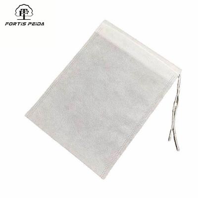 China 100% factory direct sales biodegradable food grade tea pyramid corn fiber bag with label for sale