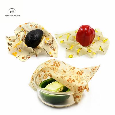 China Virgin Fruit Container All Natural Food Grade Material Beeswax Cling Film Can Be Washed And Reused One Hundred Times Environmental for sale