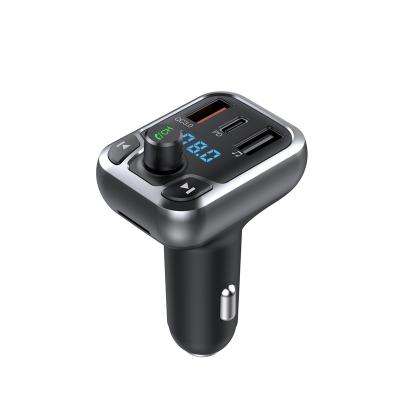 China New Design Car Handsfree Bluetooth FM Transmitter Handsfree Car Bluetooth FM Transmitter Calls AGETUNR T68 Play Music Built-in Bluetooth Adapter LED Display Music Mp3 Player for sale