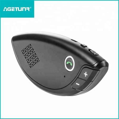 China AGETUNR E08 Bluetooth V4.1 Car Bluetooth Speakerphone mp3 player kit wireless speakerphone Bluetooth Adapter Handsfree Sun Visor Panel for sale