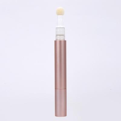 China Wholesale 2ml Twist Rose Gold Aluminum Empty Twist Cosmetic Packaging Tube For Lip Gloss Concealer Pencil for sale