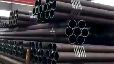 China Black Decoiling API Hydraulic Seamless Pipe ST42 ASTM 6M Steel Tubing Round for sale