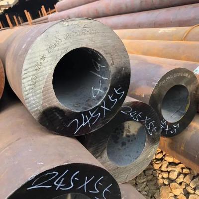 China 5.8m 6m Seamless Steel Pipe Black Painted Steel Hydraulic Tubing For Fertilizer for sale